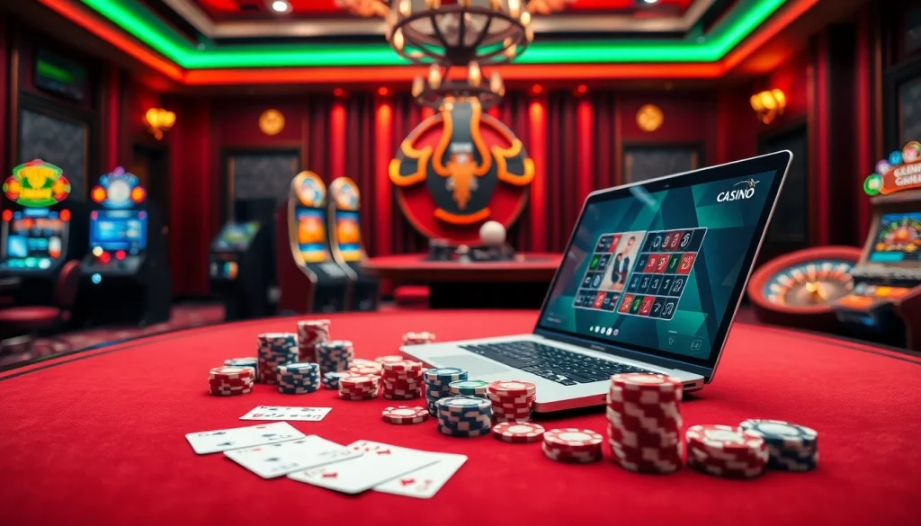 Experience the thrill of רמי אונליין with vibrant casino tables and immersive gameplay elements.