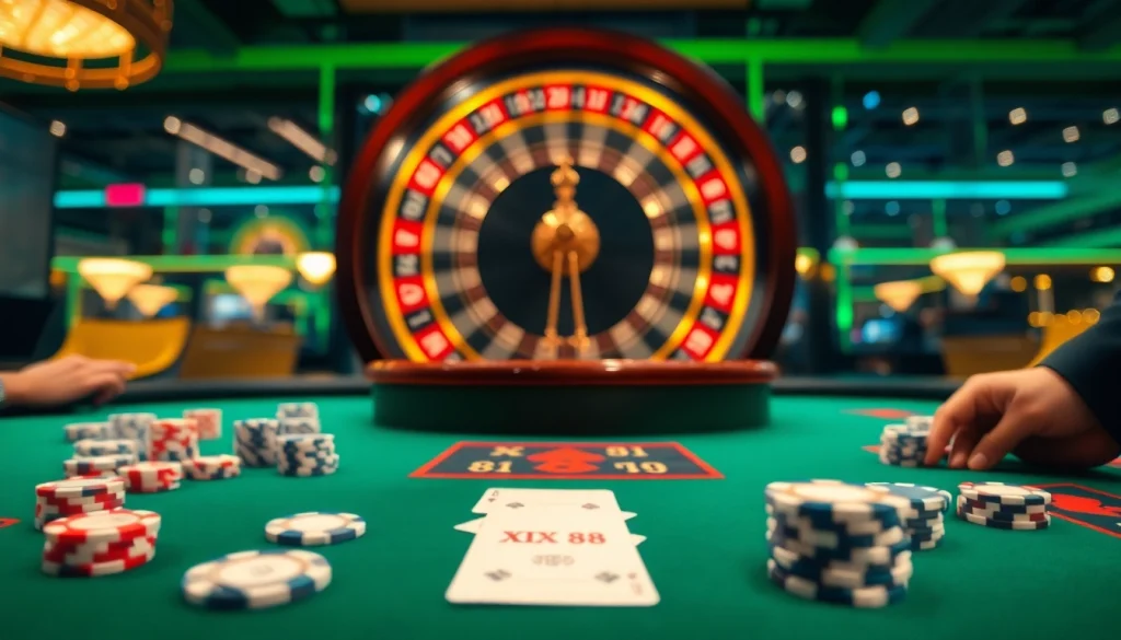 Experience the thrill of XX 88 as players engage in exciting casino games.