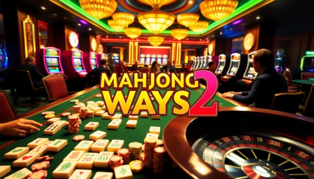 Spin the reels of Mahjong Ways 2 and win on colorful casino slot machines.