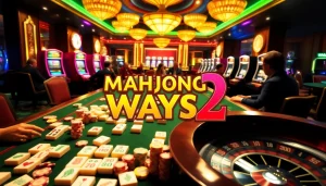 Spin the reels of Mahjong Ways 2 and win on colorful casino slot machines.