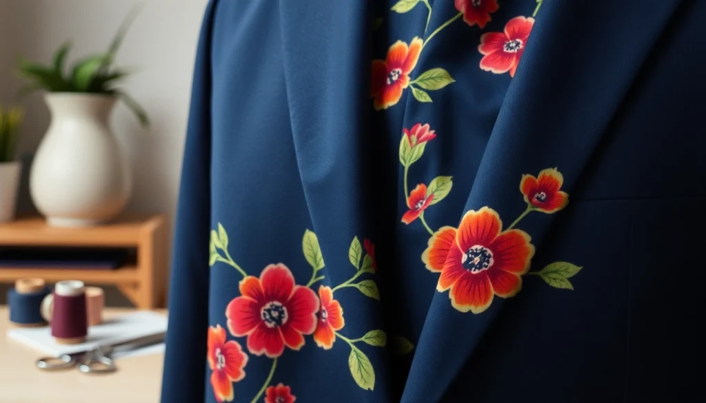 Punta di roma stof met rijke textuur en elegant bloemenpatroon benadrukt.