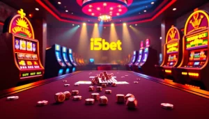 Experience thrilling online gaming at i5bet with vibrant tables and engaging slot machines.
