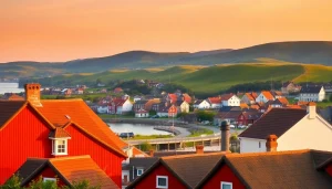 Verken de betoverende natuur van Denemarken via https://mooidenemarken.nl met sfeervolle huisjes en groene heuvels.