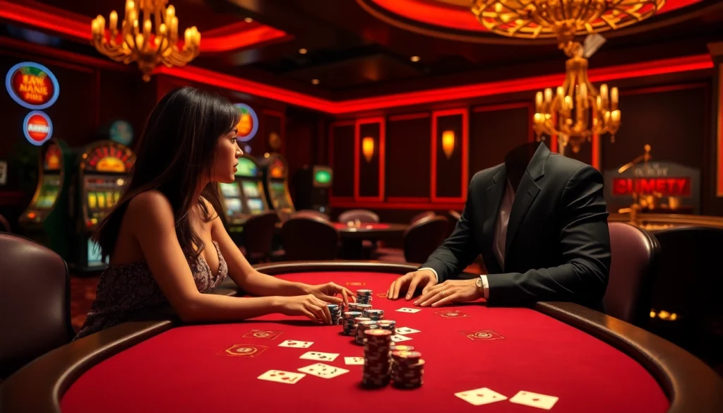 Engage with sex ai as you play high-stakes poker in a luxurious casino setting.