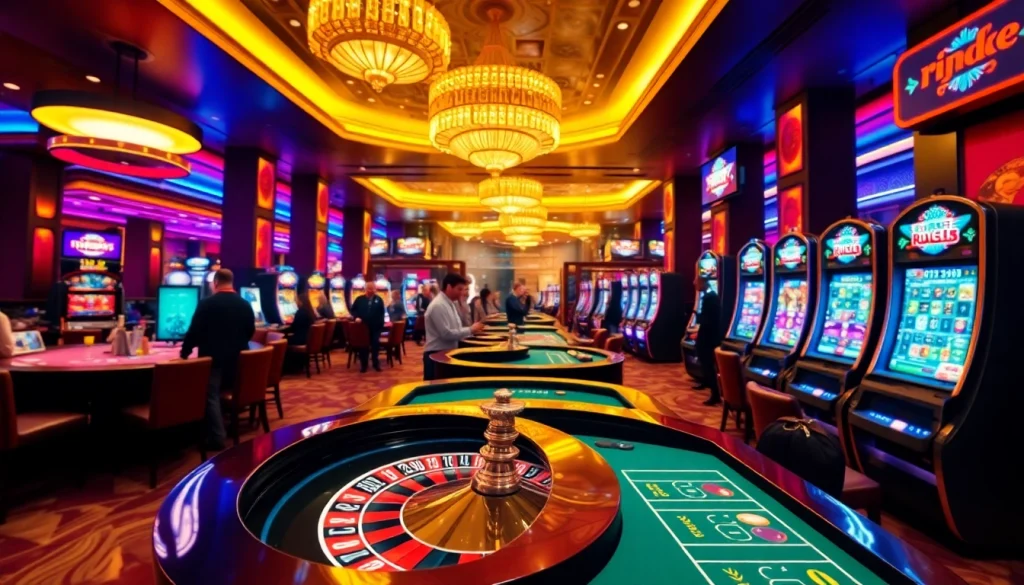 Experience the excitement at nhà cái rr88 with a vibrant casino atmosphere and thrilling games.