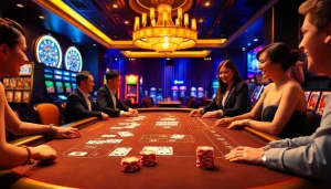 Experience Baccarat excitement at https://xx88.us/ with players engaging in thrilling casino action.