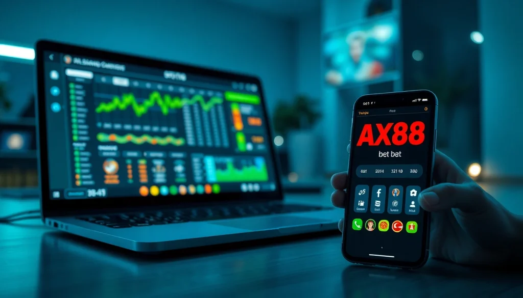 Trải nghiệm cảm giác cá cược trực tuyến mãnh liệt với AX88 bet trên các thiết bị hiện đại.