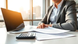 Reviewing Federal and State contracts pre-post award compliance in a corporate office setting.