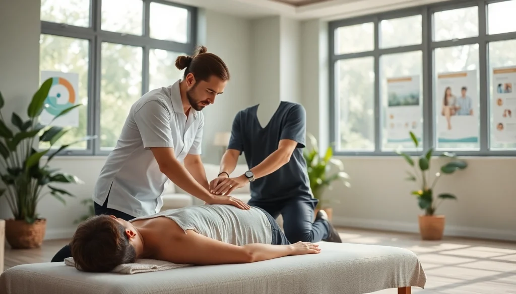 Osteopathie Stuttgart in einer ruhigen Klinik, wo professionelle Behandlung stattfindet.