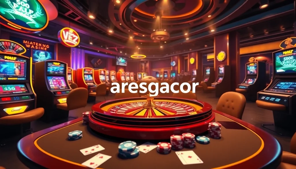 Engage with aresgacor to experience the thrill of modern online casino gaming.