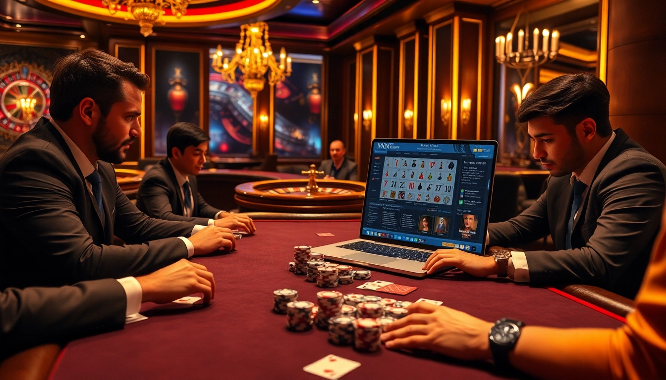 Experience the excitement of idn poker in a luxurious online casino setting with quality gameplay and engaging visuals.