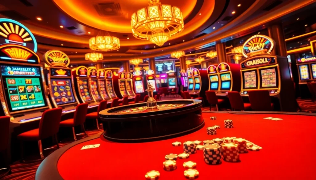 Experience thrill at jamuslot with exciting slot machines and vibrant casino games.