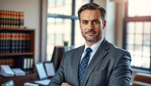 Grand Junction Personal Injury Lawyer demonstrating professionalism in a modern office setting.