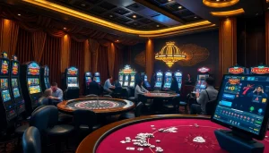 Rasakan sensasi permainan slot online di jmacdonaldphoto.com dengan visual kasino yang hidup dan berwarna-warni.