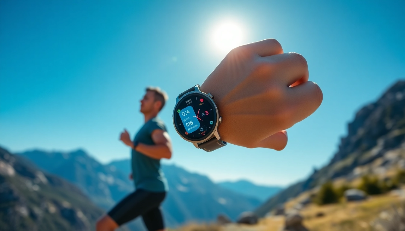 Discover a Coros smartwatch on an athlete's wrist amidst nature, capturing performance and style.