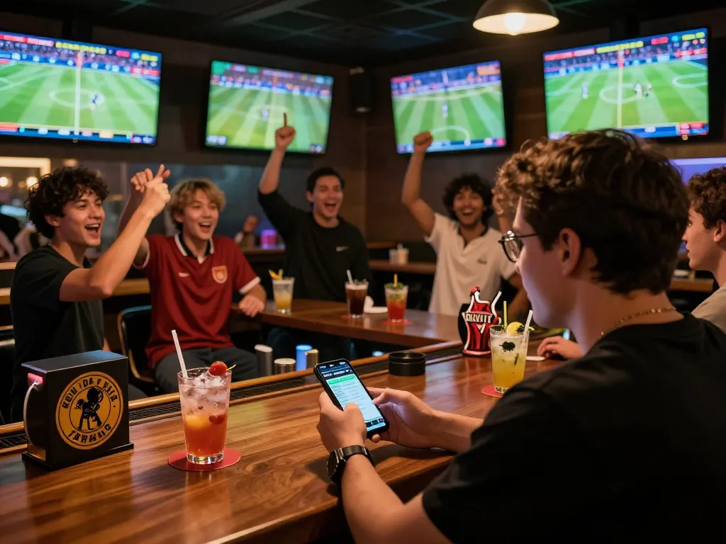 Engaging sports betting moment on DEWAGG with a user placing bets while viewing multiple live events.