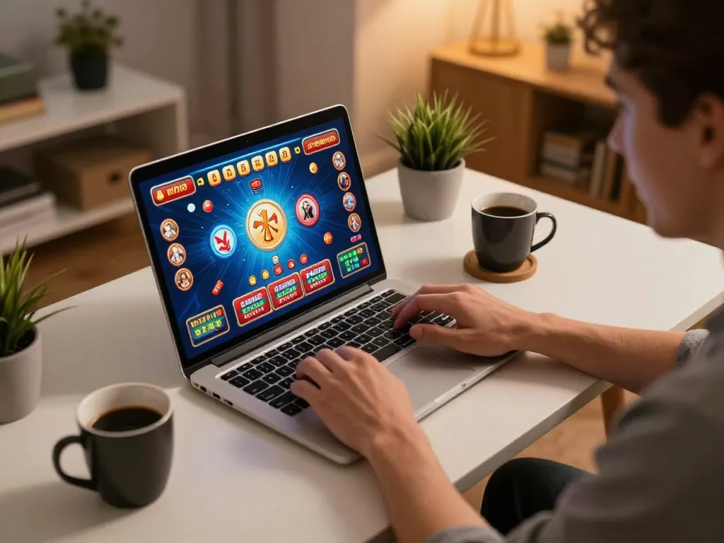 Engaging gaming experience at Nhà cái 79king with online casino gameplay displayed