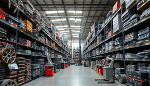 Browse quality automotive parts at https://factoryoemsupply.com/ featuring organized shelves in a professional warehouse.