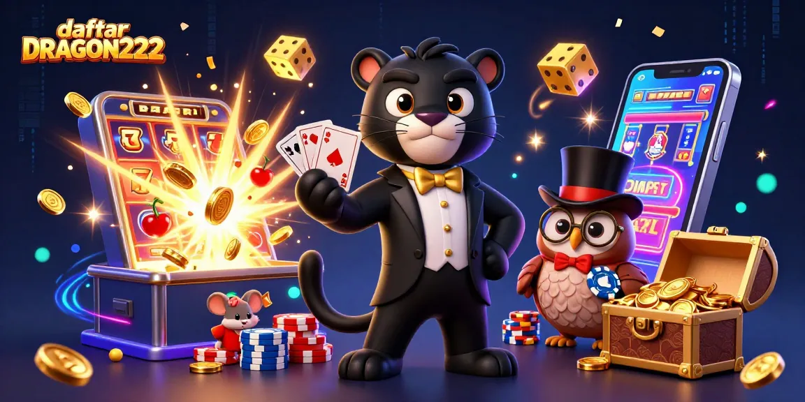 Join the fun with daftar DRAGON222 for winning slots and exciting games in a vibrant casino atmosphere